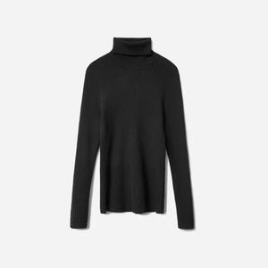 The Italian Merino Rib Turtleneck